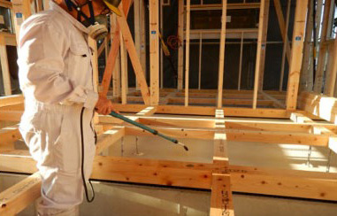 注文住宅 防蟻・防腐施工